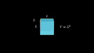 3D Cube Volume Animation in Python with Manim