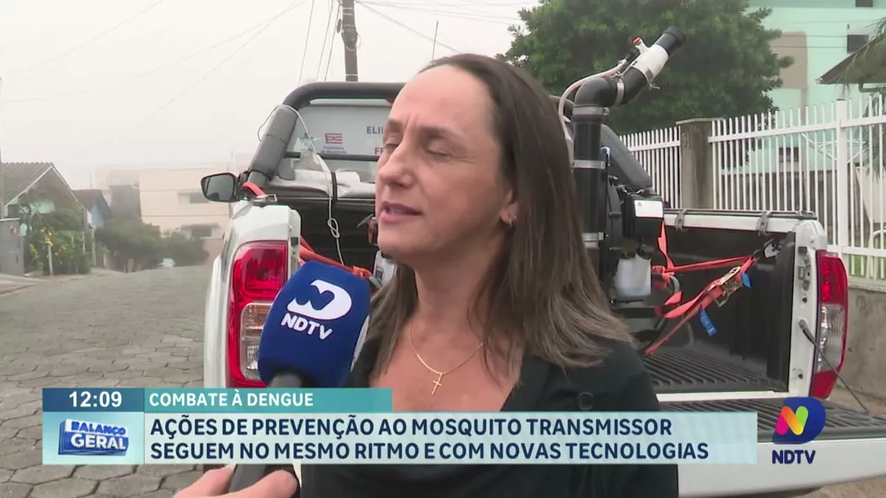 Ações de prevenção ao mosquito da dengue seguem no mesmo ritmo e com novas tecnologias em Blumenau