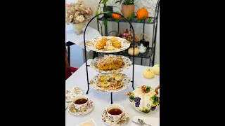 Afternoon Tea in November at the Flour Box Tearoom