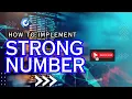 STRONG NUMBER PROGRAMMING THEORY IMPLEMENTATION
