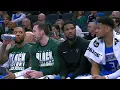 Damian Lillard tries to hide laugh from Giannis after Thanasis got 8 second violation