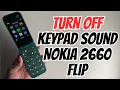 Download Lagu How to Turn Off Keypad Sound On Nokia 2660 Flip