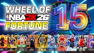Wheel of NBA 2K Fortune 15