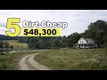 5 CHEAP North Carolina FARMHOUSES With ACREAGE Under 100K Deals Still Affordable in 2026