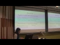 Conference presentation - MA thesis excerpt presented at The University of Auckland