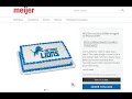 Get an NFL customized cake from Meijer for your next tailgate party