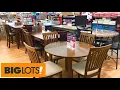 BIG LOTS KITCHEN DINING ROOM FURNITURE TABLES CHAIRS SHOP WITH ME SHOPPING STORE WALK THROUGH