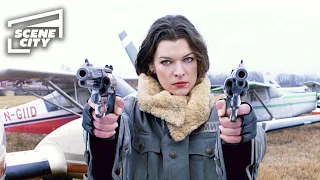 resident evil afterlife airplane graveyard movie scene 