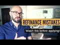 Car refinance mistakes DON T MAKE THEM