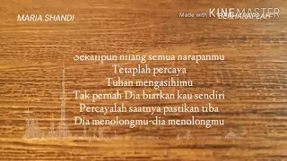 Download Maria shandi- berharaplah (lyric) MP3