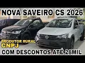 Lagu NOVA VW SAVEIRO CS 2026 | Com Melhor Custo benefício para Produtor Rural e CNPJ!!!