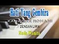 Download Lagu HATI YANG GEMBIRA ADALAH OBAT [KARAOKE ROHANI] NADA WANITA D=DO