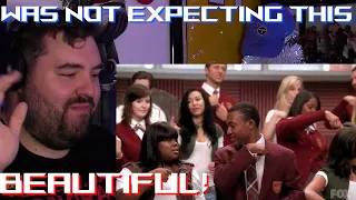 singer reaction to glee season 1 episode 11 hairography 1x11 for the first time