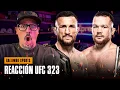 REACCION UFC 323