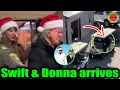 Download Lagu Taylor Swift \u0026 Mom Donna Kelce arrives Arrowhead cheer Travis Kelce before Chiefs vs Broncos game MP3