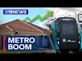 New Sydney metro sparks property price boom | 9 News Australia