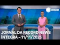 Lagu Jornal da Record News - 11/11/2025