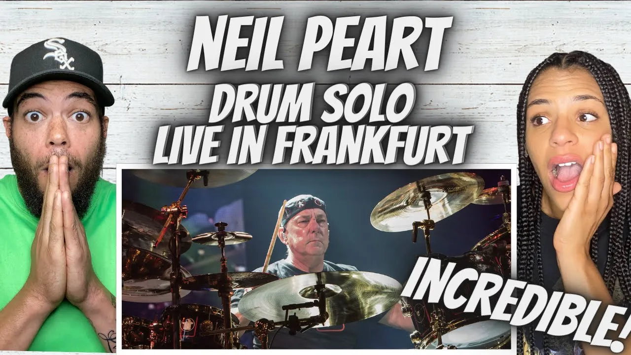 WE'RE SHOOK!| FIRST TIME HEARING  Neil Peart Drum Solo - Rush Live In Frankfurt REACTION