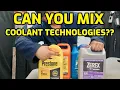 CAN YOU MIX COOLANT COLORS BRANDS OR TECHNOLOGIES