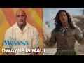 Moana Dwayne is Maui In Theaters July 10