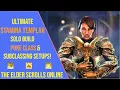 Best Stamina Templar Solo Build for ESO Update 50 - Pure Class and Subclassing Setups