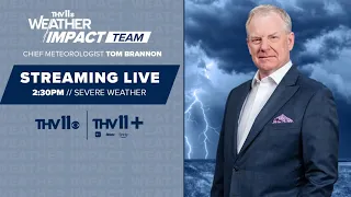 Severe weather possible in Arkansas Latest info w Tom Brannon March 10 2026