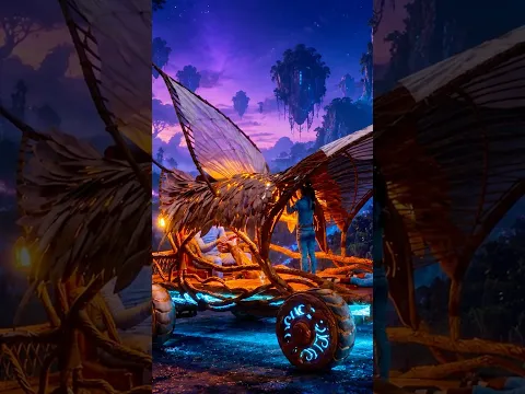 Homemade Avatar-Inspired Vehicle #homemade # #automobile