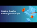 Write your first Selenium WebDriver code using maven How to create a maven project