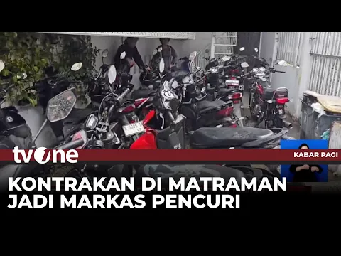Kontrakan di Matraman Jadi Gudang Motor Curian