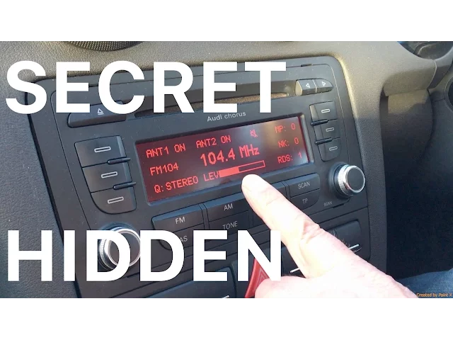 Download MP3 Easily Find The Secret Hidden Menu On Your Audi Chorus Radio