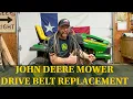 John Deere Transmission Drive Belt Replacement - LA145