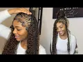 How To Do Fulani Flip Over Braids DETAILED Tutorial
