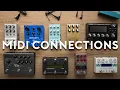 Setting Up a MIDI Pedalboard - MIDI Connections Explained