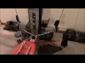 Low Cable Rows on the Bowflex Blaze An alternative to lat pull downs