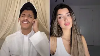 سعود بن خميس يغني خذني بحضنك كيست مع لبنانية انصدمت من الصوت دندنها