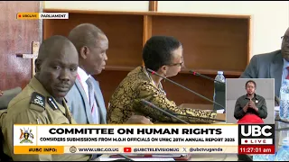 LIVE: COMMITTEE ON HUMAN RIGHTS CONSIDERS SUBMISSION FROM M.O.H ON UHRC28TH ANNUAL REPORT 2025