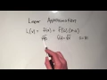 Learn Linear Approximation In 5 Minutes
