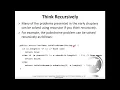 Chapter 18 Recursion part02