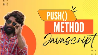 Javascript push method Javascript tutorial tamil