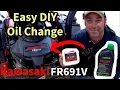 Kawasaki FR691V Oil Change - You Can Easily Do This