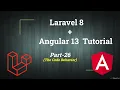 Edit form in angular Update form data in angular Laravel Angular Tutorial Part-26