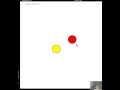 CHATgpt write a bouncing ball program in processing 4 0