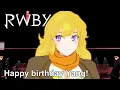 Happy Birt ay Yang RWBY VIZ