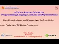 Polyhedral Compilation and Loop Optimizations - Common Features of Bit Vector Frameworks