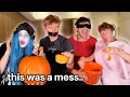 DEAF BLIND AND MUTE PUMPKIN CARVING ft Carter Asher Sydney