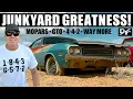 Exploring a SECRET JUNKYARD With MUSCLECARS and MORE