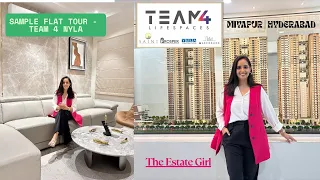 Inside Team 4 NYLA Miyapur Luxury 3BHK Apartment Tour Hyderabad Real Estate Full Walkthrough