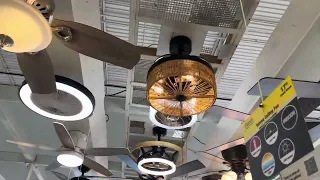 Ceiling fans at Menards