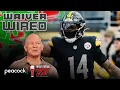 Emanuel Wilson Kenneth Gainwell could have fantasy value Fantasy Football Happy Hour NFL on NBC