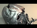 Burnt Melted Vader Helmet